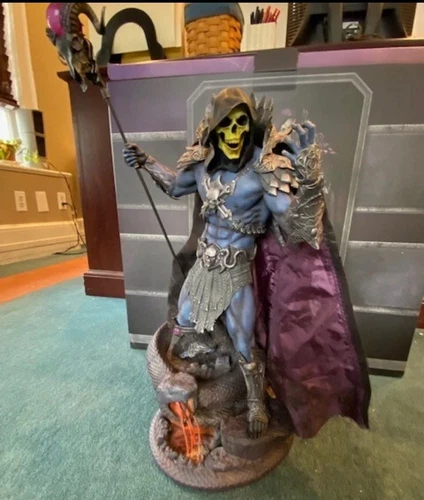 Estatua exclusiva de Masters of the Universe SKELETOR Sideshow coleccionables