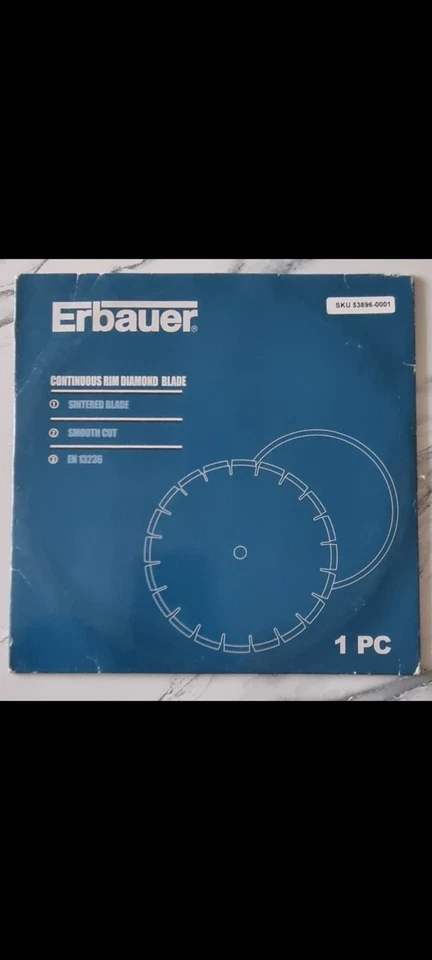 Erbauer 230 x 25.4mm Diamond Blade - Image 2 of 2
