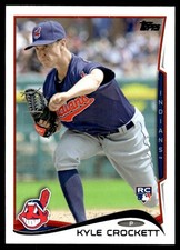2014 Topps Update Kyle Crockett Rookie Cleveland Indians #US-121