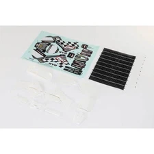 Losi Promoto-MX White Plastics & Pro-Circuit Graphics LOS260005