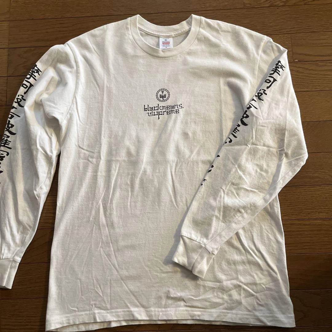 Tee shirt Supreme Men M Biackmeans L S emblématique streetwear rare occasion limitée États Unis