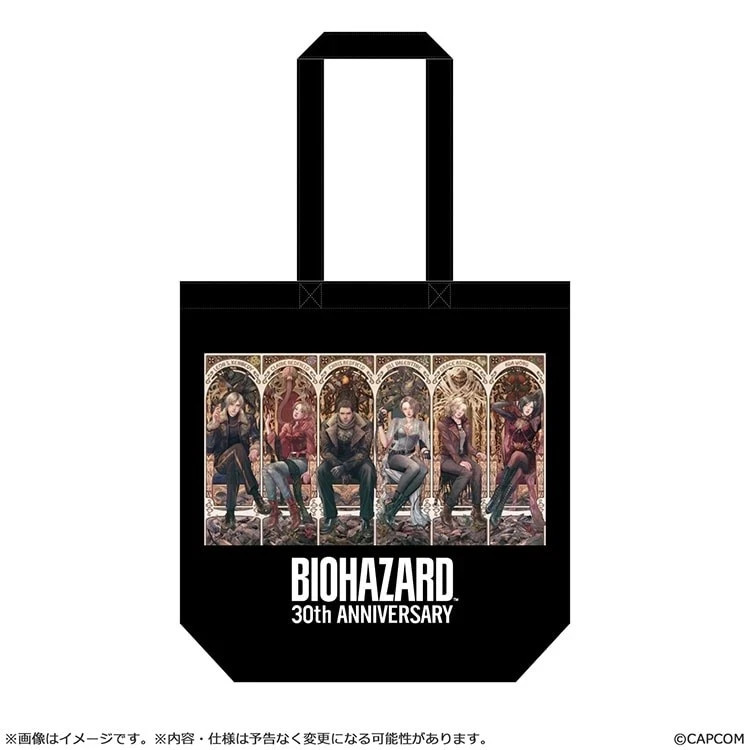 Biohazard Resident Evil Tote Bag 30th Anniversary Capcom 2025