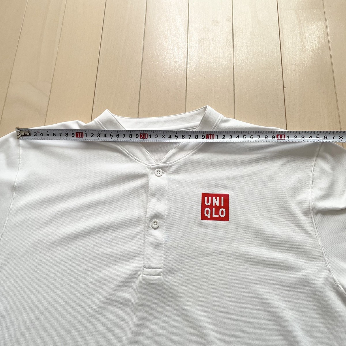 UNIQLO Roger Federer 2018 US Open Tennis shirt Henley Size L Rare