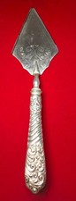 Antique Sheffield England Sterling Handle Cake/Pastry Serving Trowel, 11-1/8"