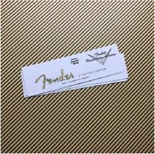 Fender decalcomania  per paletta manico chitarra stratocaster fai da te.