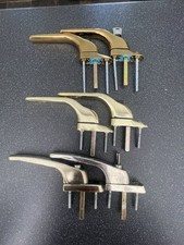 Upvc Window Handles Gold Universal Lh/rh X6