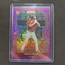 2021 Panini Prizm Pavin Smith #70 Purple Shimmer  Prizm SSP 6/7