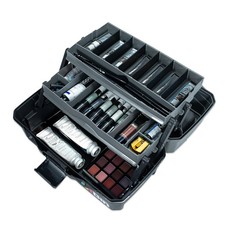 ArtBin 6892AG 2Tray Art Supply Box, Portable Art  Craft Organizer with LiftU...