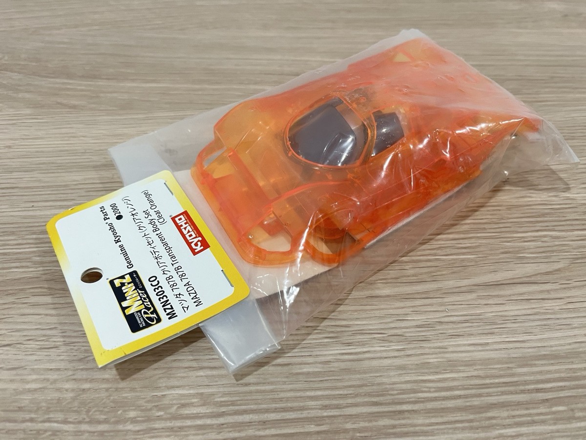 Rare Kyosho MINI-Z Racer Body MAZDA 787B Transparent Body set
