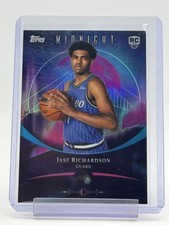 JASE RICHARDSON 2025-26 TOPPS MIDNIGHT ROOKIE ZODIAC #85 MAGIC Q2371