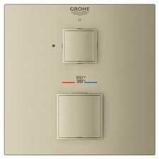 Grohe 24 157 Grohtherm Single Function Thermostatic Valve Trim - Nickel