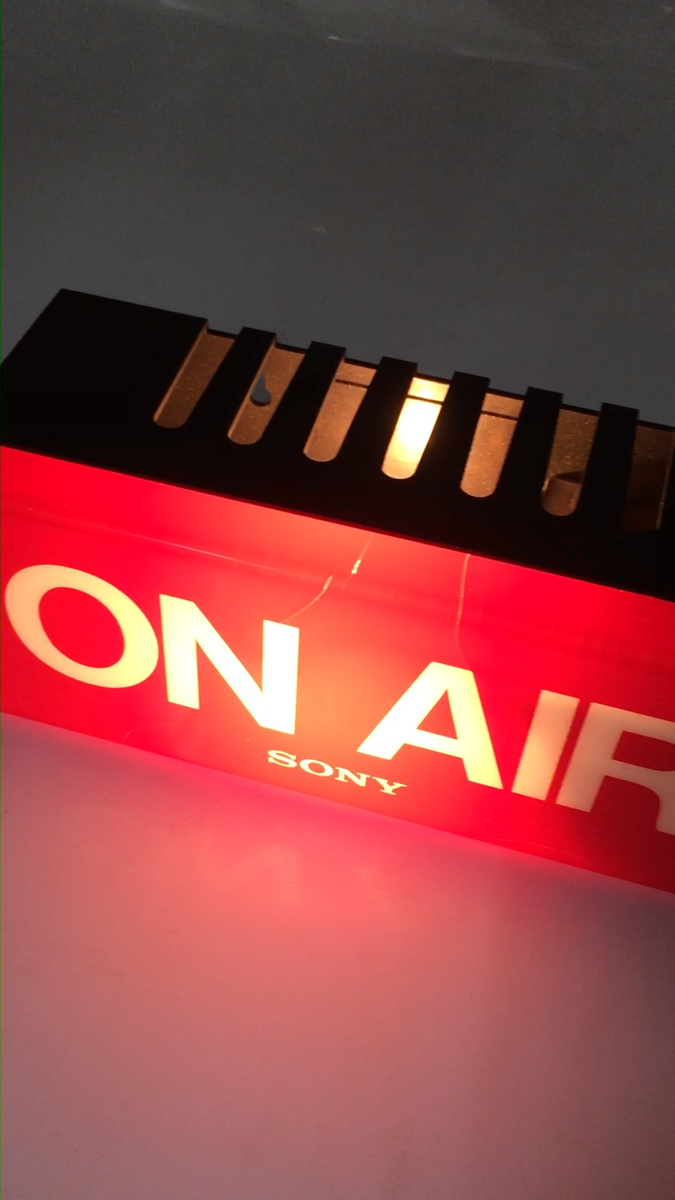 【レア•非売品】SONY ソニー スタジオ ON AIR ライト 希少 SONY スタジオ ON AIR ライト 非売品 希少 SONY ソニー スタジオ