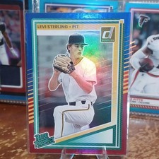 Panini 2025 Donruss Rated Prospect Levi Sterling #164 Pirates