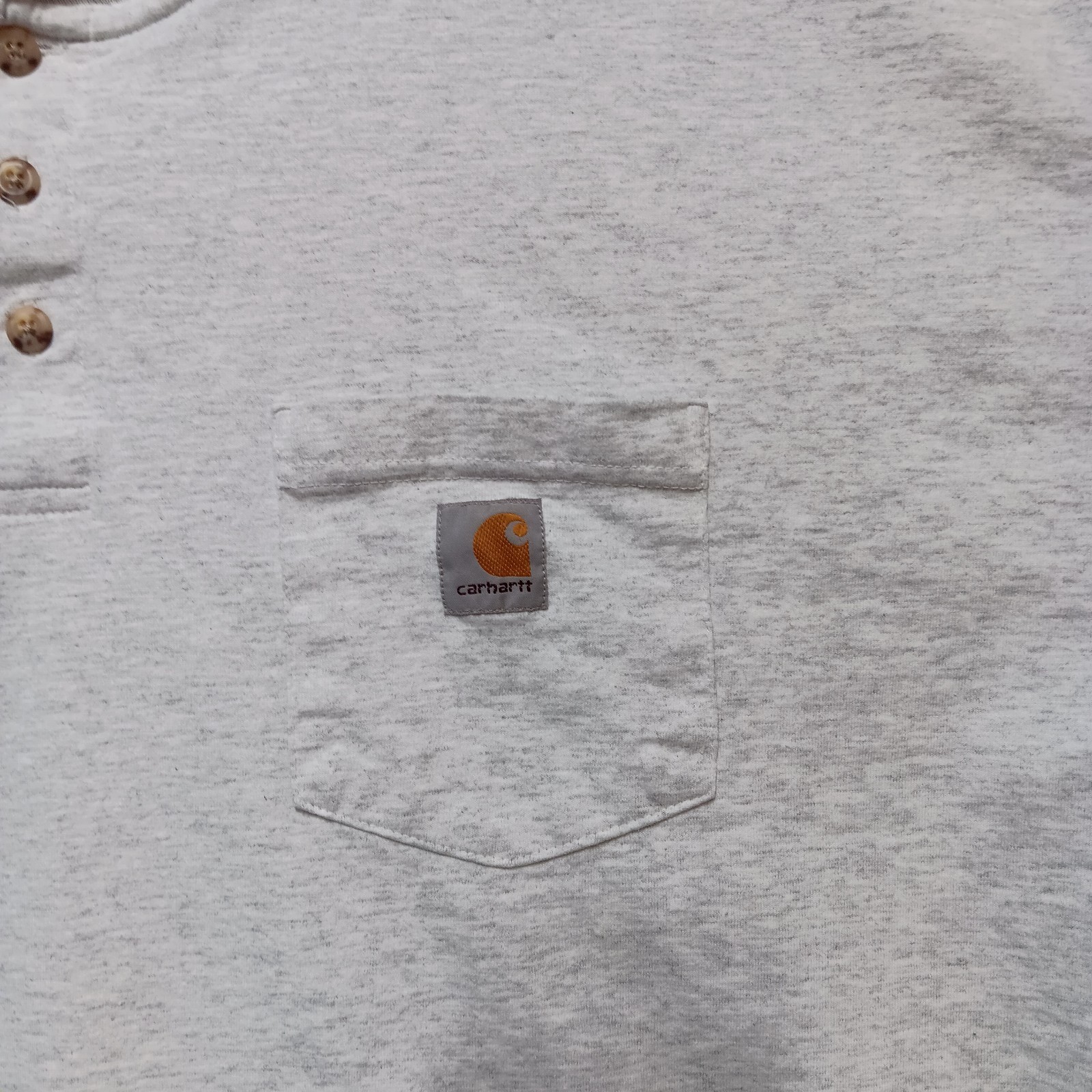 Carhartt 2XL  Loose  Fit  Heavyweight Pocket T-Shirt Gray Workwear Pre-Owned C13 thumbnail 12