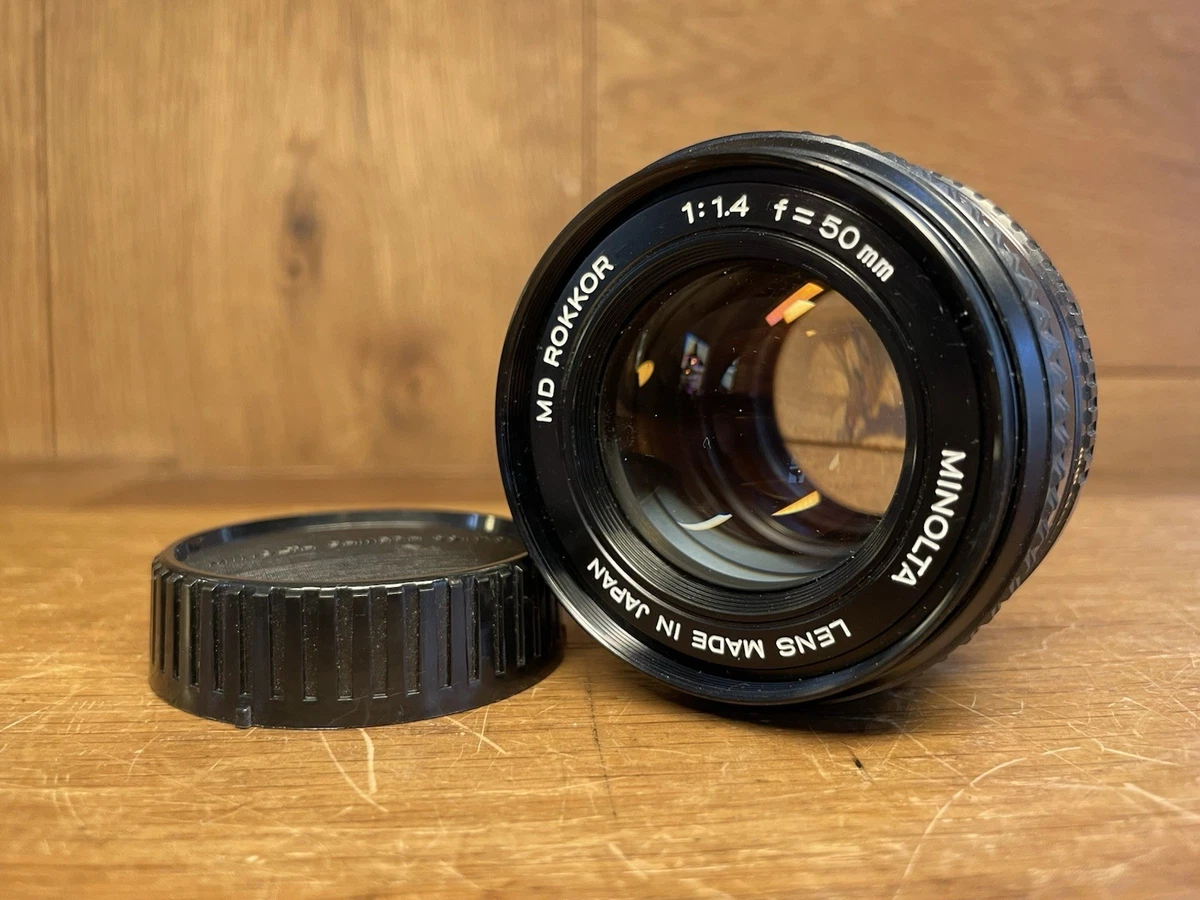 Minolta f/1.4 Lenses 50mm Focal for sale - eBay