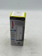 Legrand Radiant NTL873-WCC6 Switch Nightlight 15A White Single Pole 3-Way