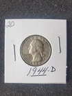 1944 D Washington Quarter Auction Lot #20