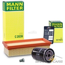 MANN-FILTER INSPEKTIONSPAKET FILTERSATZ A FÜR VW SCIROCCO 53 1.5 1.6 1.8 75-92