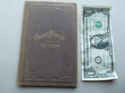 Nice 1859 Original Civil War Officer IDENTIFIED Checkers Game Instruction Book