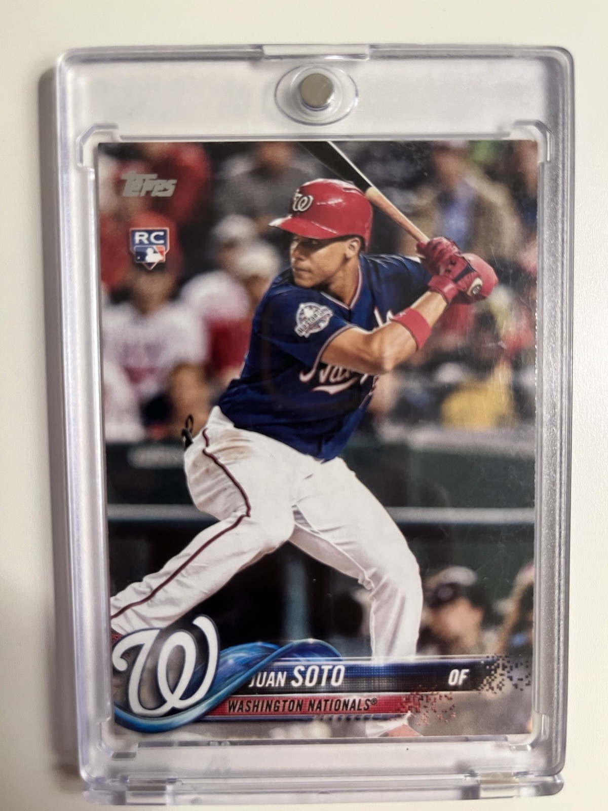 2018 Topps Update Series - Juan Soto #US300 Vertical, Blue Jersey (RC)