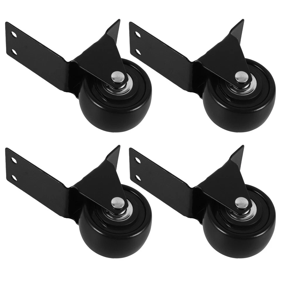  4 Pcs Hardware -Eisenrad Einkaufen Koffer Ersatzräder Gepäck Universalrad - Bild 2 von 4