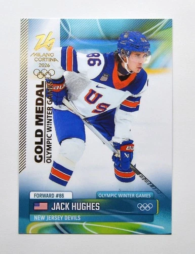 2026 GudCards Olympics Team USA #24 Jack Hughes