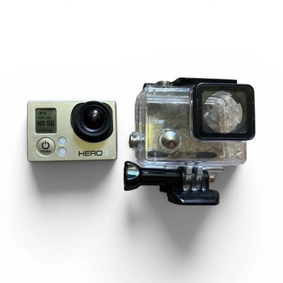 GoPro HERO3 White Action Camera 12MP Waterproof Housing Battery TESTED