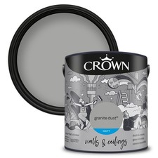Crown Paint Matt  Emulsion Walls & Ceilings 2.5L All Colours