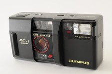 Near MINT Olympus AF-1 QUARTZ DATE Point Shoot Film Camera From JAPAN