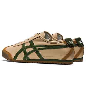 New Onitsuka Tiger MEXICO 66 BEIGE/GRASS GREEN Sneakers 1183c102