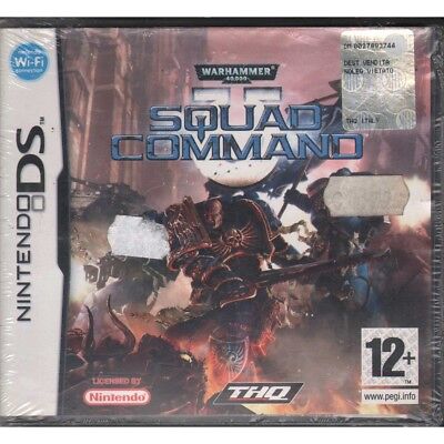 Dar permiso pegamento Imperativo Warhammer 40K: Squad Command Videogioco Nintendo DS NDS Sigillato | eBay