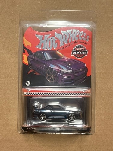 Hot Wheels Collectors RLC Nissan Skyline GT-R BNR34 Purple CHEAPEST