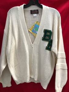 off white varsity cardigan