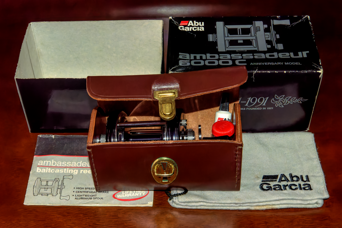 Vintage Classic Abu Garcia Ambassadeur 6000C Anniversary Vintage Classic Abu Garcia Ambassadeur 6000C Anniversary