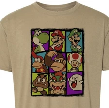 Super Mario Bros 1985 - Nintendo Classics Characters - Ultra Soft - Unisex