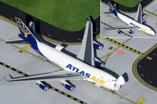 GeminiJets Atlas Air For Boeing B747-400F N492MC Open Nose 1/400 plane Pre-built