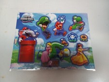 Super Mario Bros Wonder Gamestop Exclusive Stickers rare promo us usa seller