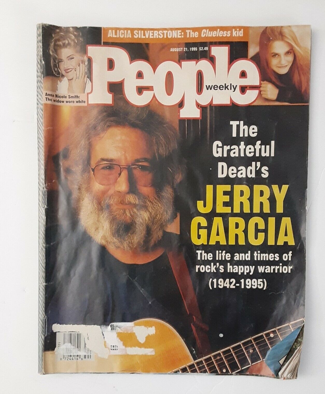 VNTAGE People Weekly COLLECTABLE August 21 1995 JERRY GARCIA Gra