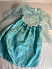 Disney girls has pacific frozen dress up blue dress 4-6x