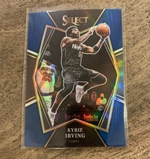 2021-22 Panini Select Retail Blue Kyrie Irving #175 Premier Level Silver Prizm
