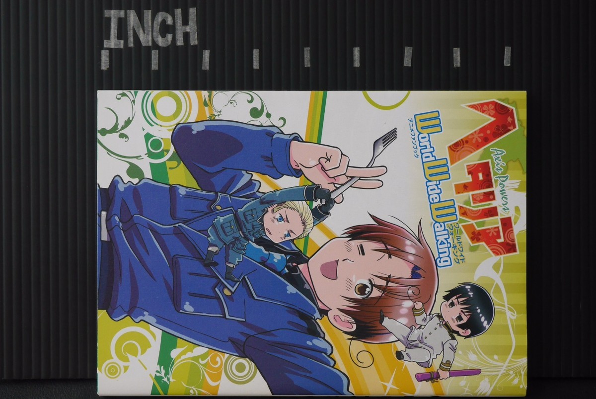 Hetalia Axis Powers World Wide Walk - Japanese Animation Fan Book