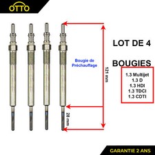 Bougies de préchauffage Citroen NEMO