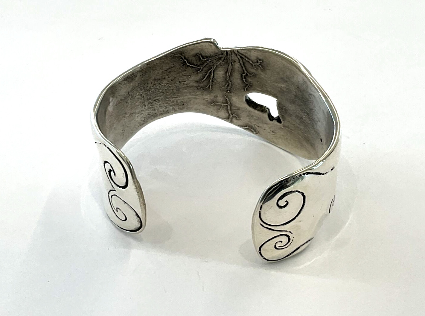 Sterling Silver Wave Cuff - image 6