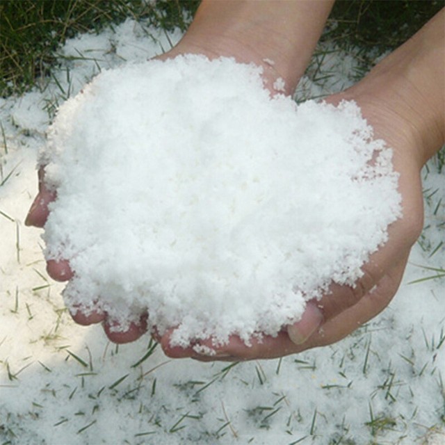 1/5Pack Artificial Snow Instant Snow Powders Fluffy Snowflake Frozen