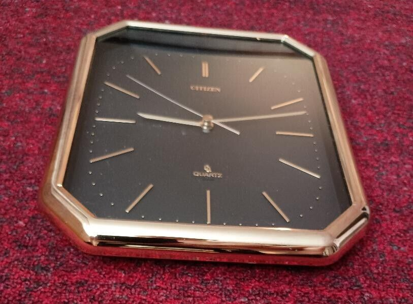 Vintage Citizen Octagon Glass Quartz Wall Clock Japan | eBay Vintage Citizen Octagon Glass Quartz Wall Clock Japan | eBay
