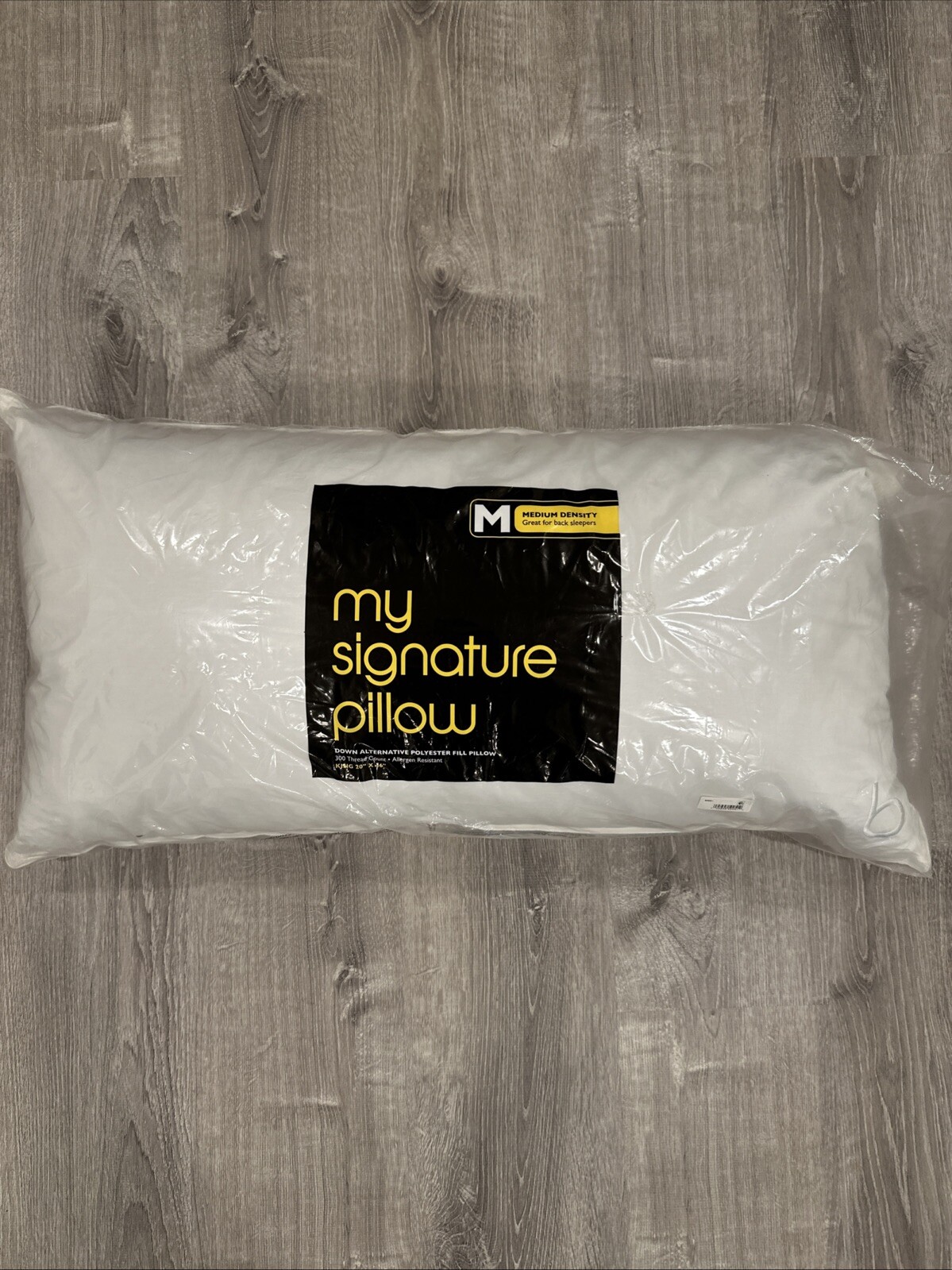 Bloomingdale's My Signature King Pillow Medium Density White