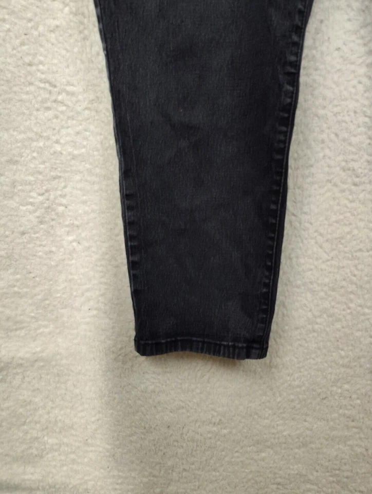 Diane Gilman Mujer Leggings P2X Negro Mezcla de Algodón Pull On Elastizado Pantalones Ajustados Foto 4 de 4