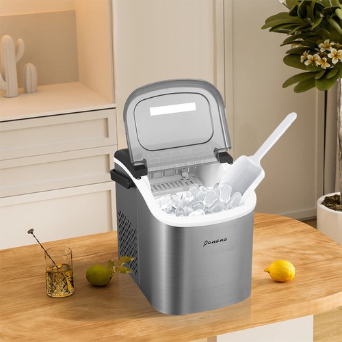 Panana Ice Maker Countertop Ice Makers Low Noise Operation Ice Cube Maker - Picture 23 of 33
