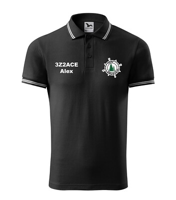 POTA Parks On The Air Offizielle Merchandise Polo Urban stickerei
