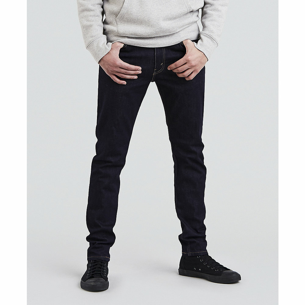 skinny fit tapered jeans